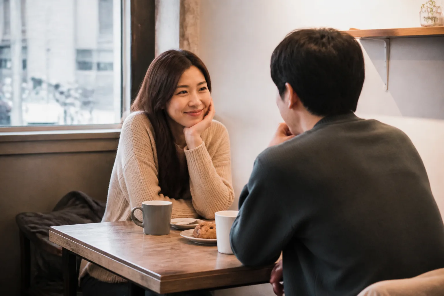 예뻐야만 사랑받을 것 같은 마음이 들 때 상황을 일상 공간에서 차분히 마주하는 한국 성인들의 자연스러운 모습