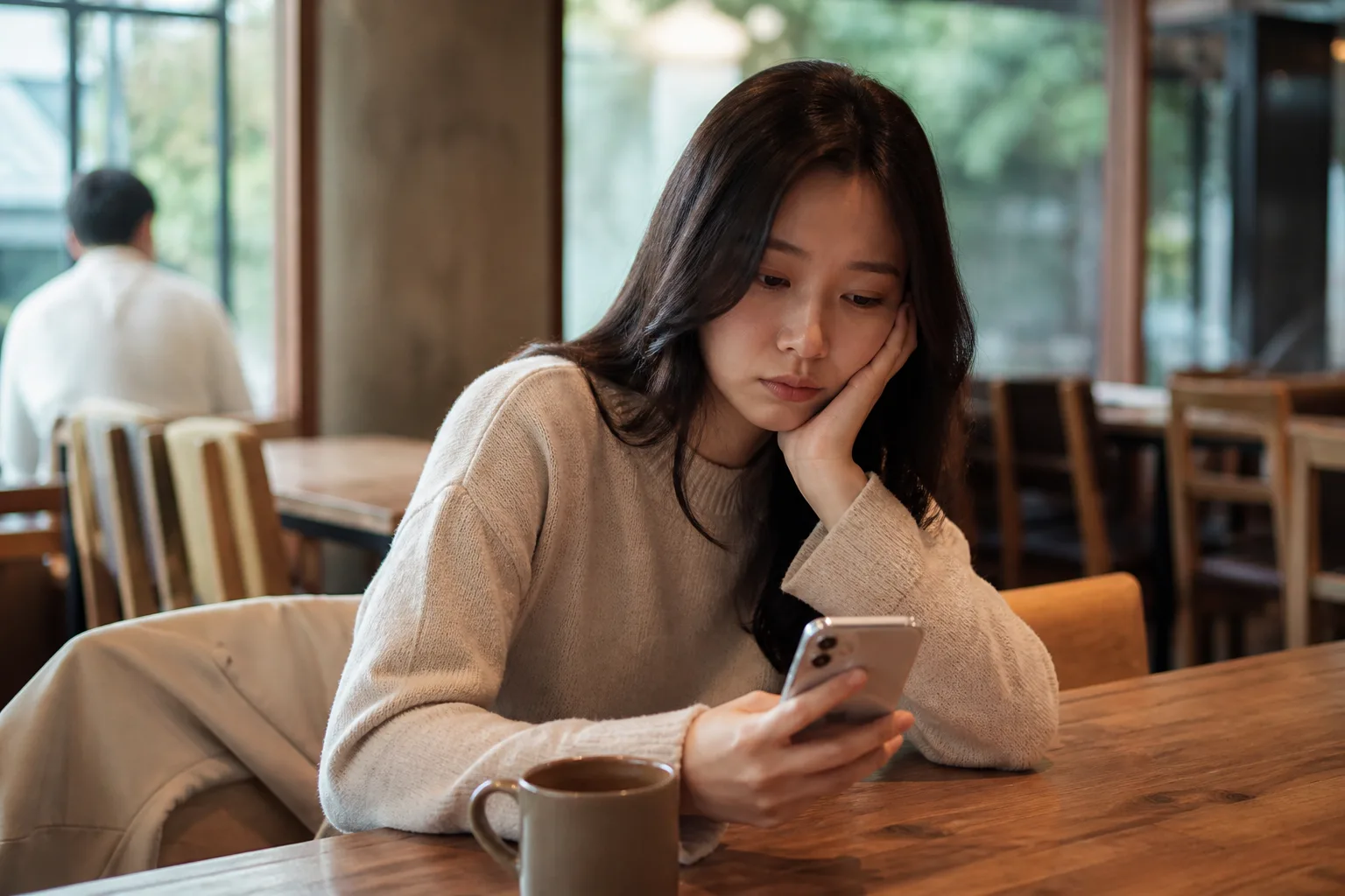 약속을 취소한 사람에게 서운한 마음이 가라앉지 않을 때 상황을 일상 공간에서 차분히 마주하는 한국 성인들의 자연스러운 모습