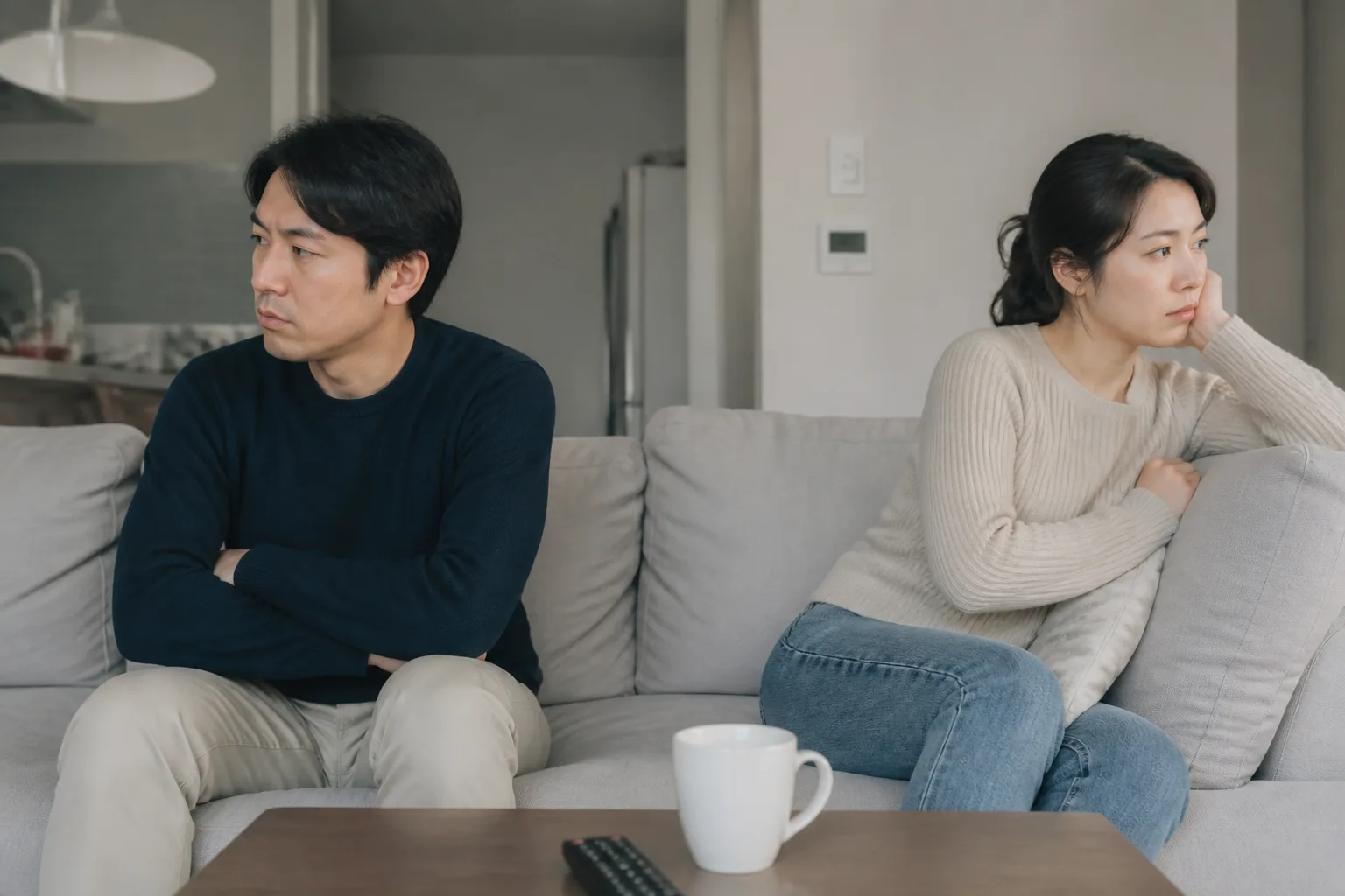 이 다툼, 결혼해도 계속되진 않을까 상황을 일상 공간에서 차분히 마주하는 한국 성인들의 자연스러운 모습