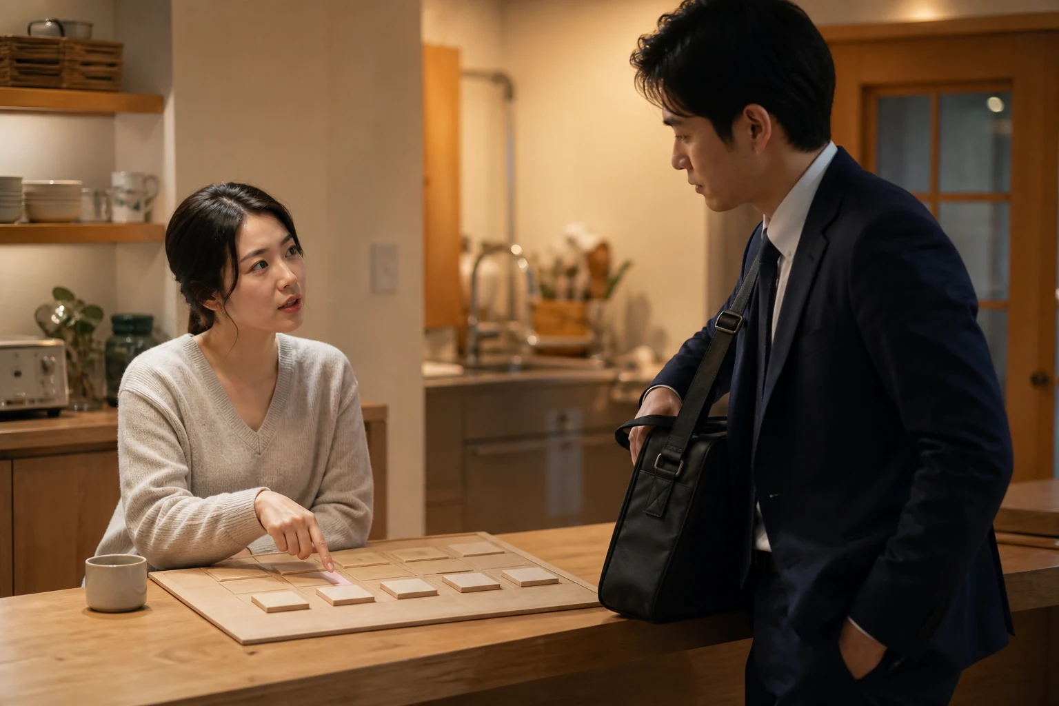 바쁜 연인에게 일주일 중 함께 지키고 싶은 시간을 빈 일정 조각으로 구체적으로 말하는 사람