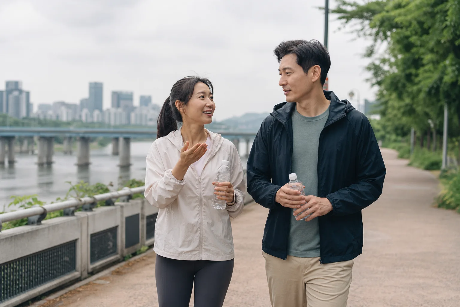 연락 리듬이 다른 사람과 맞춰가는 말 상황을 일상 공간에서 차분히 마주하는 한국 성인들의 자연스러운 모습