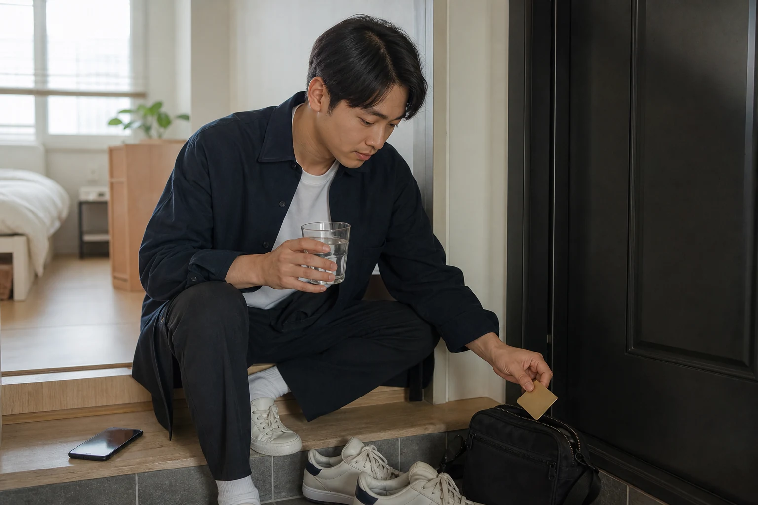 出かける前に短く整える準備の時間