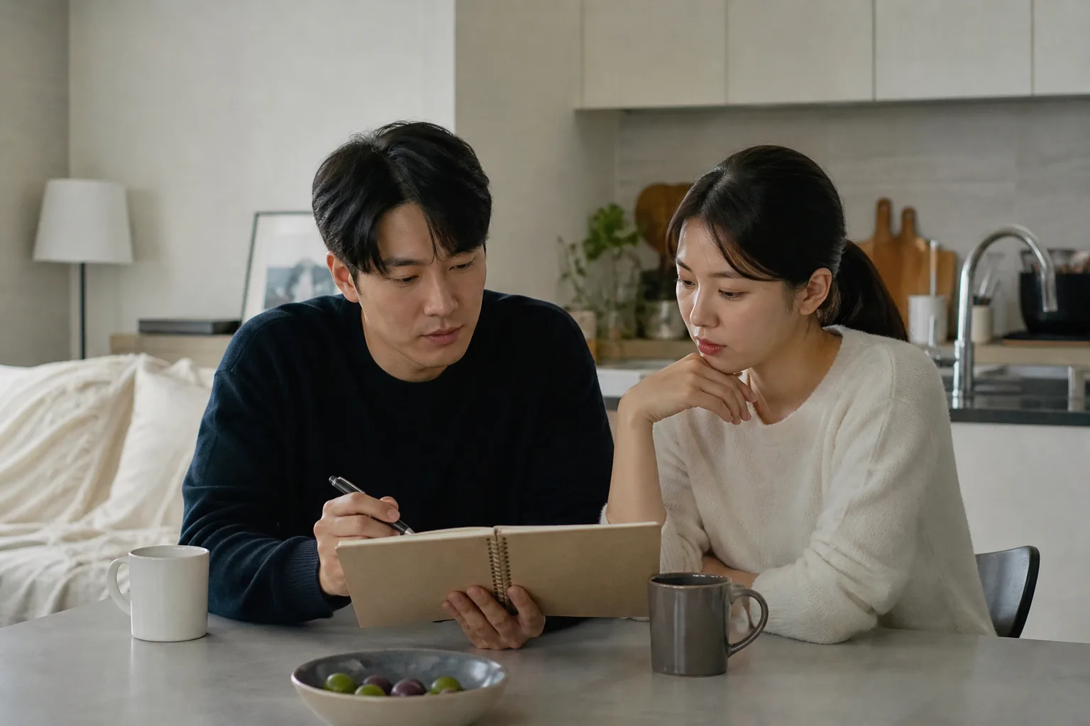 소개팅 앱에서도 진지한 관계가 가능할까 상황을 일상 공간에서 차분히 마주하는 한국 성인들의 자연스러운 모습