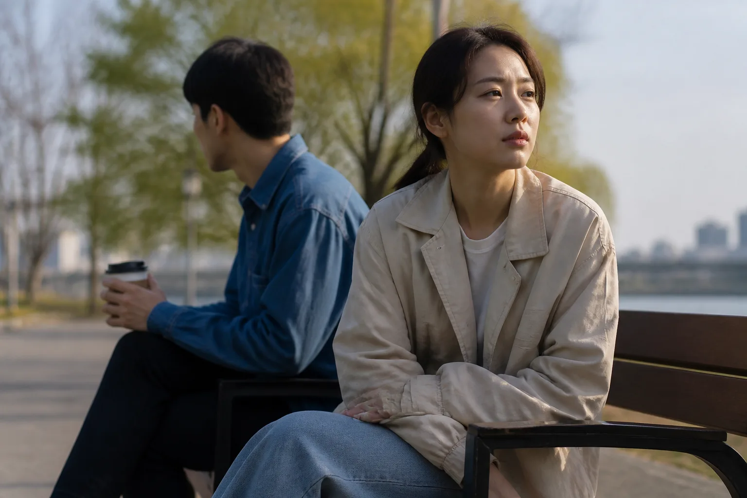 불편한데 내가 예민한 건지 헷갈릴 때 상황을 일상 공간에서 차분히 마주하는 한국 성인들의 자연스러운 모습