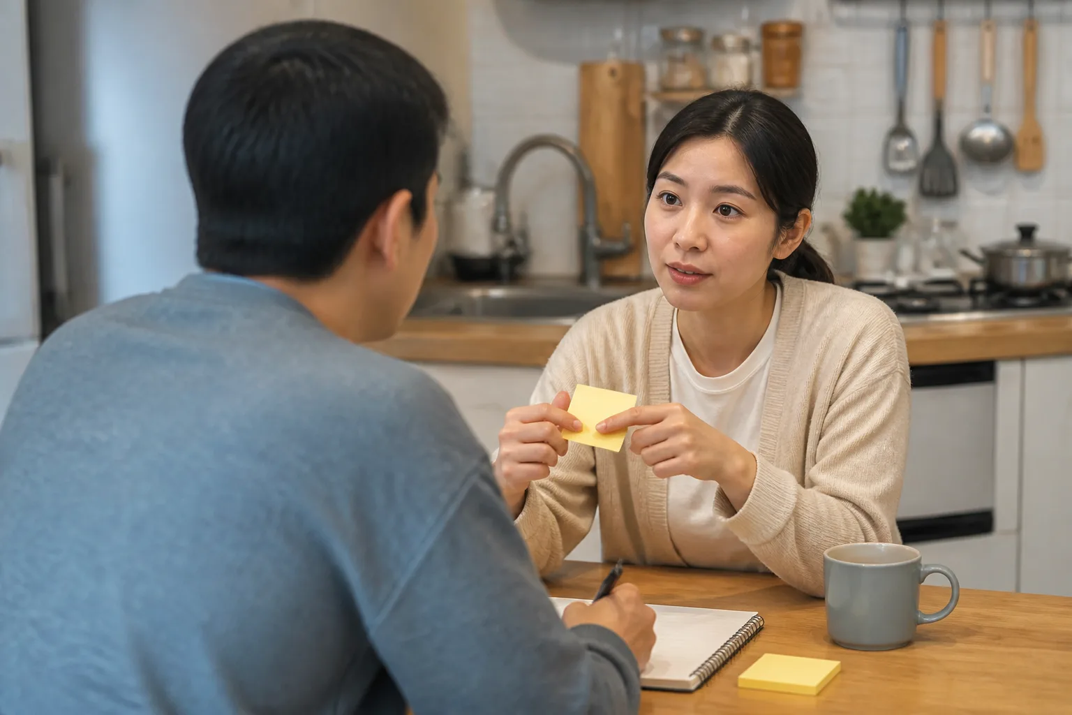 화해는 했는데 뭐가 달라져야 할지 흐지부지될 때 상황을 일상 공간에서 차분히 마주하는 한국 성인들의 자연스러운 모습