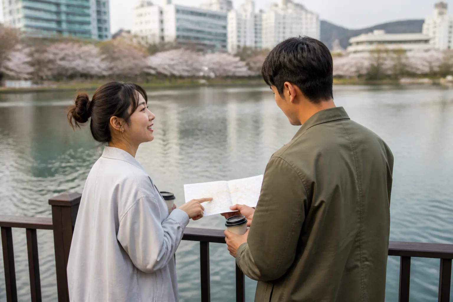 데이트가 매번 똑같아서 심심해질 때 상황을 일상 공간에서 차분히 마주하는 한국 성인들의 자연스러운 모습