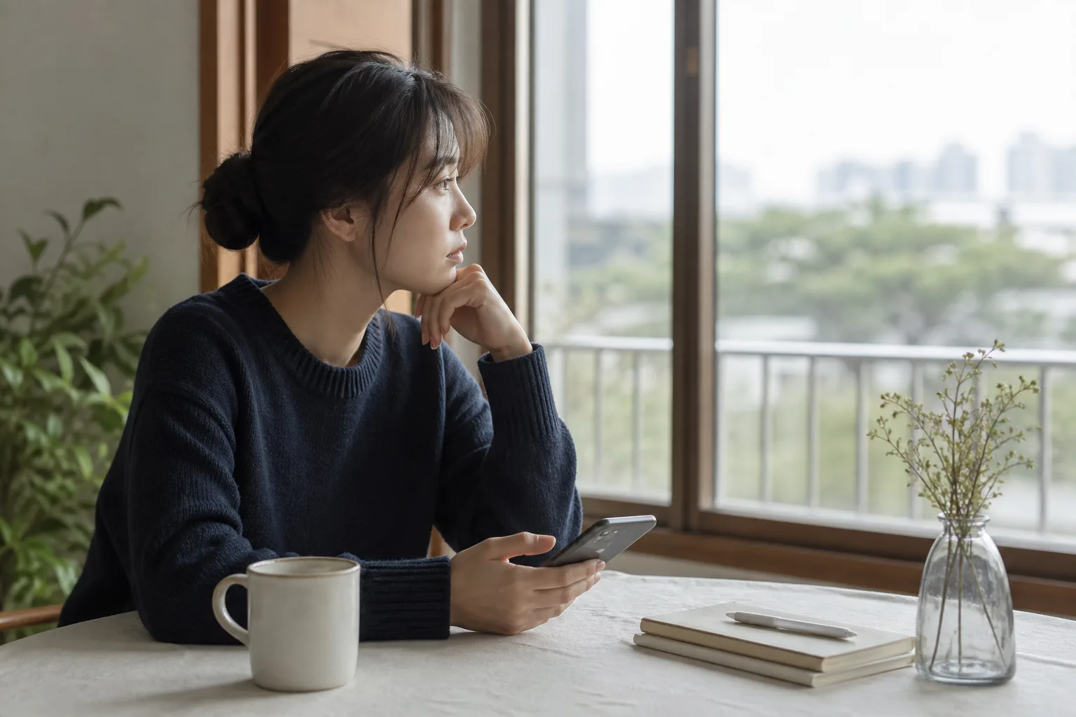앱을 지울까 말까 고민될 때 정할 기준 상황을 일상 공간에서 실제 행동과 표정으로 마주하는 한국 성인의 자연스러운 모습