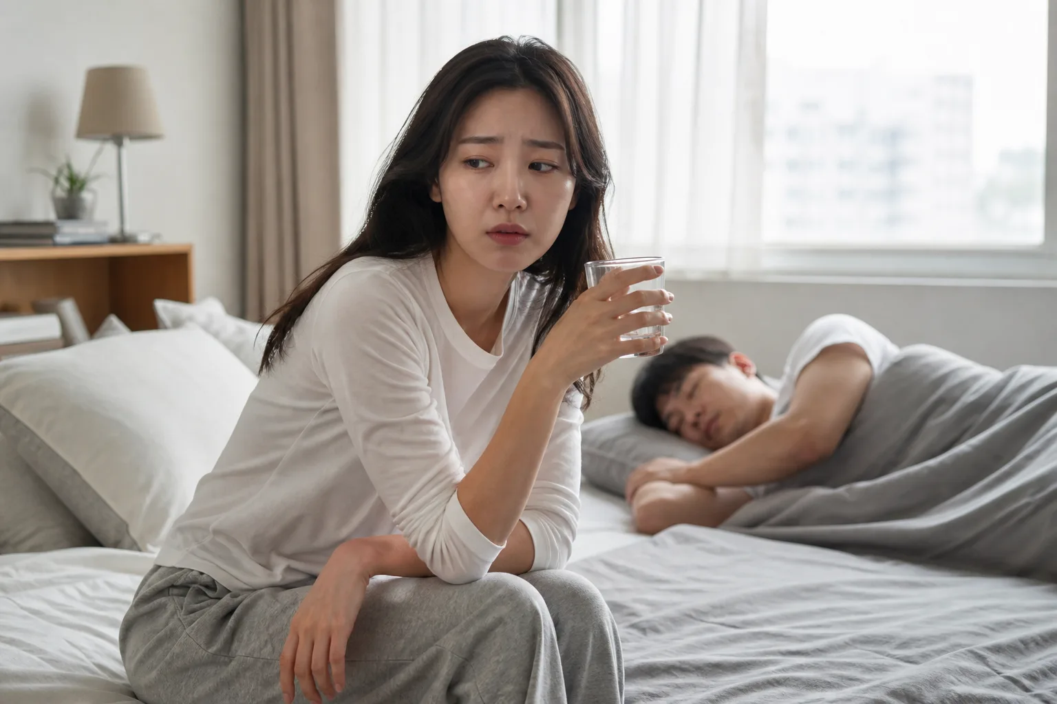 어젯밤 그 마음, 진짜 내 마음이었을까 취기였을까 상황을 일상 공간에서 실제 행동과 표정으로 마주하는 한국 성인의 자연스러운 모습