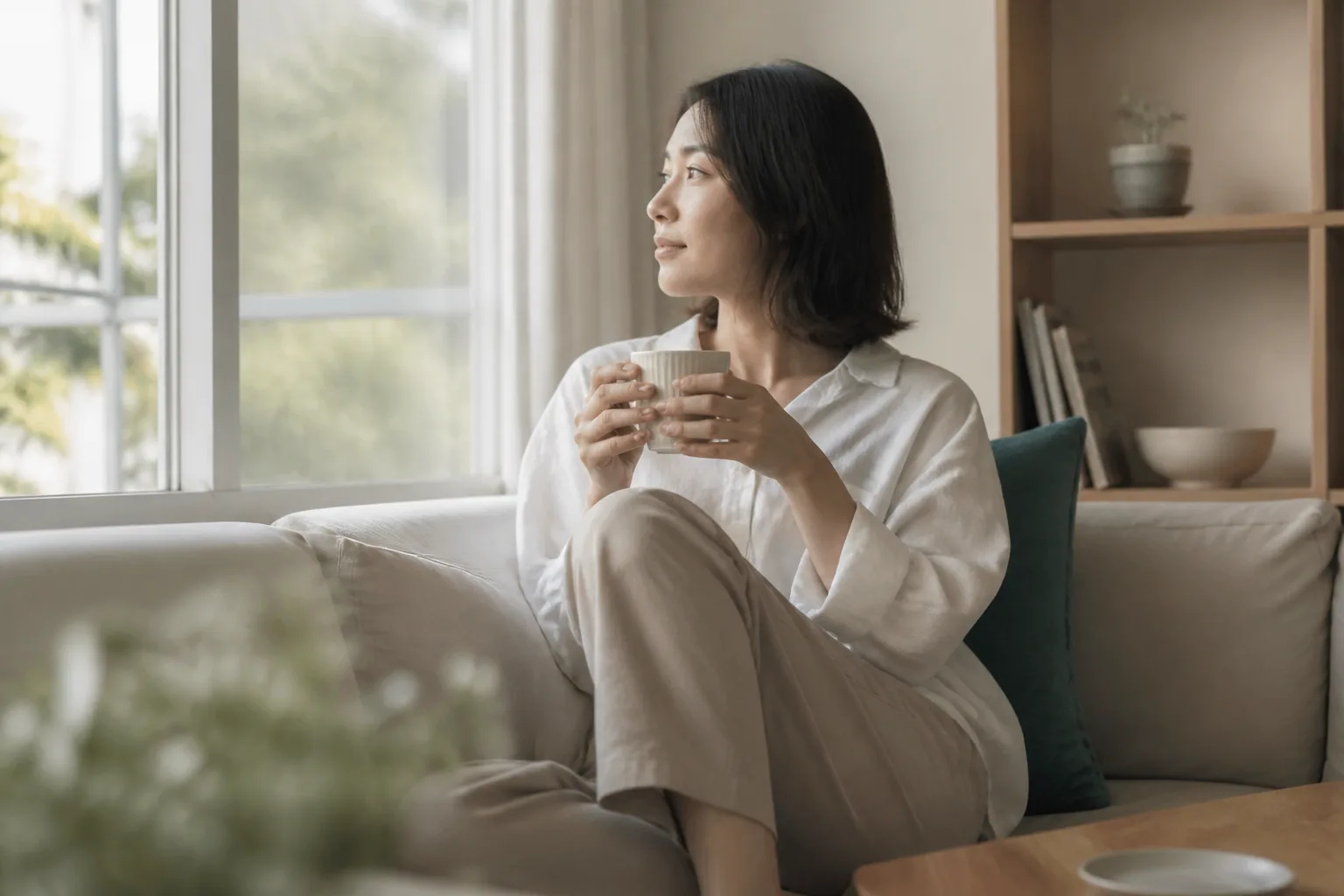 빨리 사랑해야 할 것 같은 압박에서 벗어나기 상황에서 집·카페·직장 같은 일상 공간에서 표정과 손짓으로 마음을 나누는 한국 성인들의 자연스러운 모습
