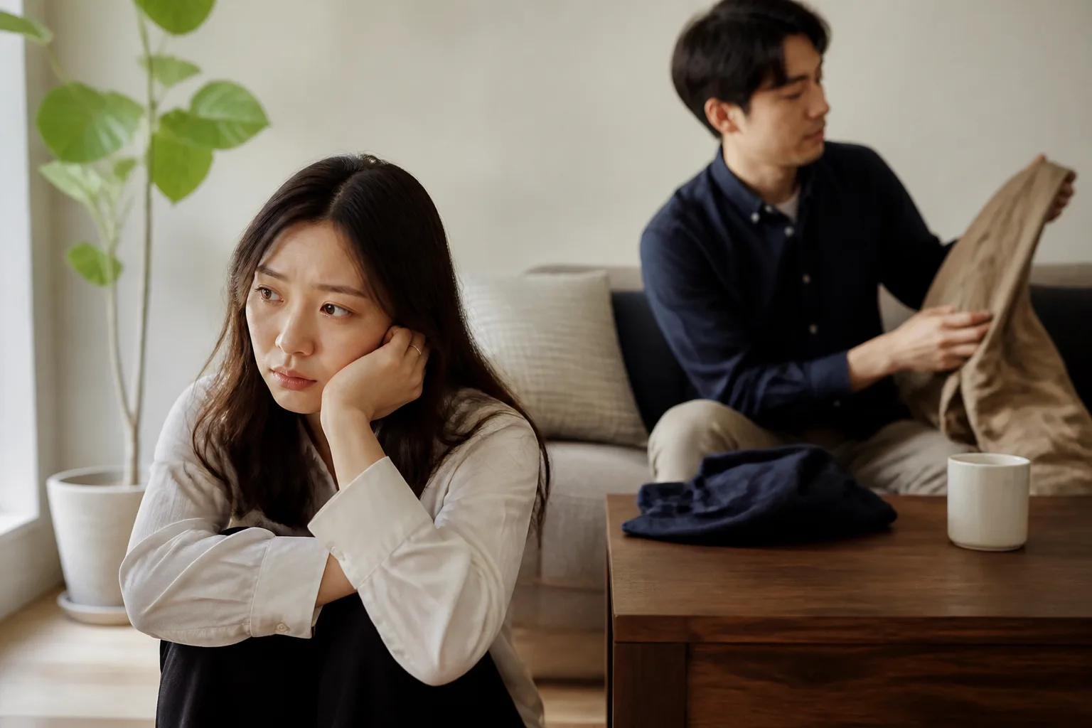 言葉より行動を見極める女性