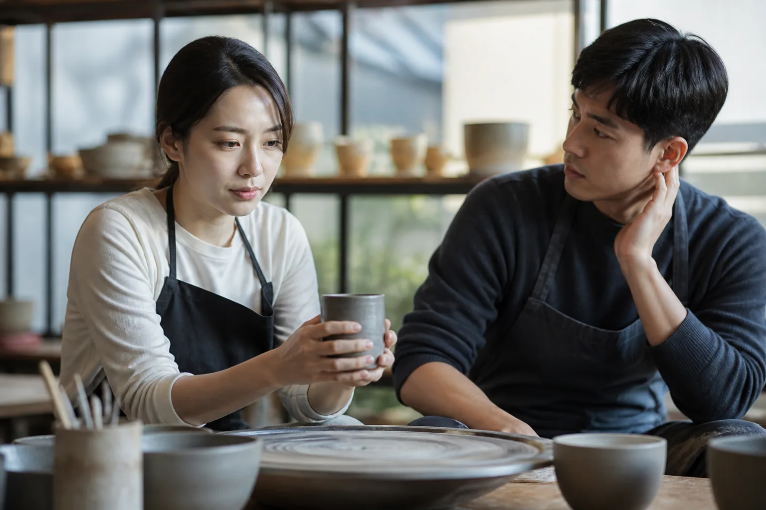 立ち止まって関係を続けるかやめるかを考える人