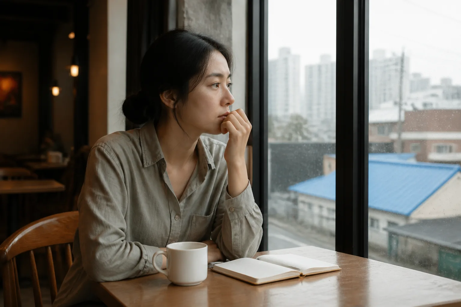 A woman rebuilding trust in herself after a harmful relationship