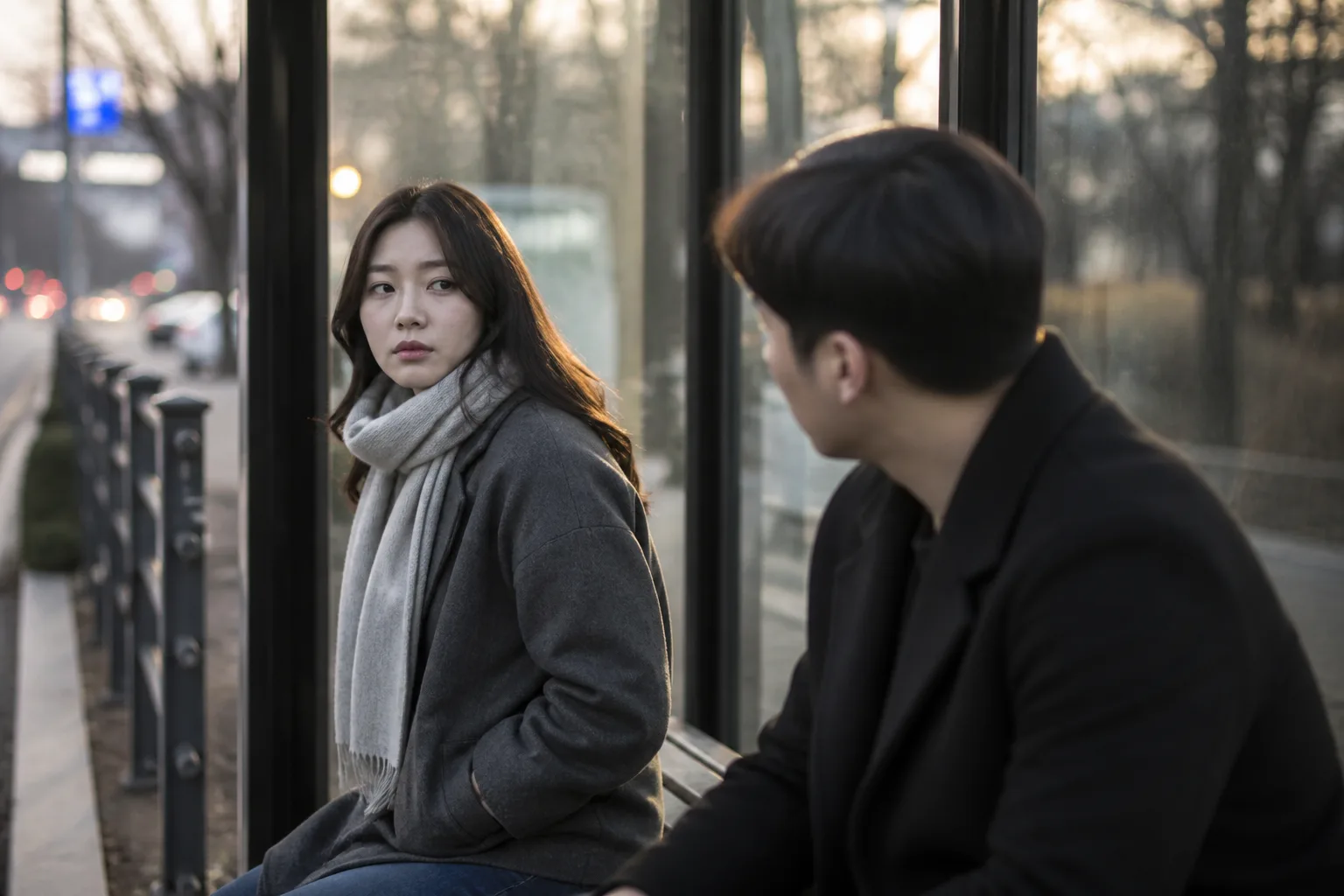 다시 사랑하고 싶지만 또 다칠까 봐 무서울 때 상황을 일상 공간에서 차분히 마주하는 한국 성인들의 자연스러운 모습
