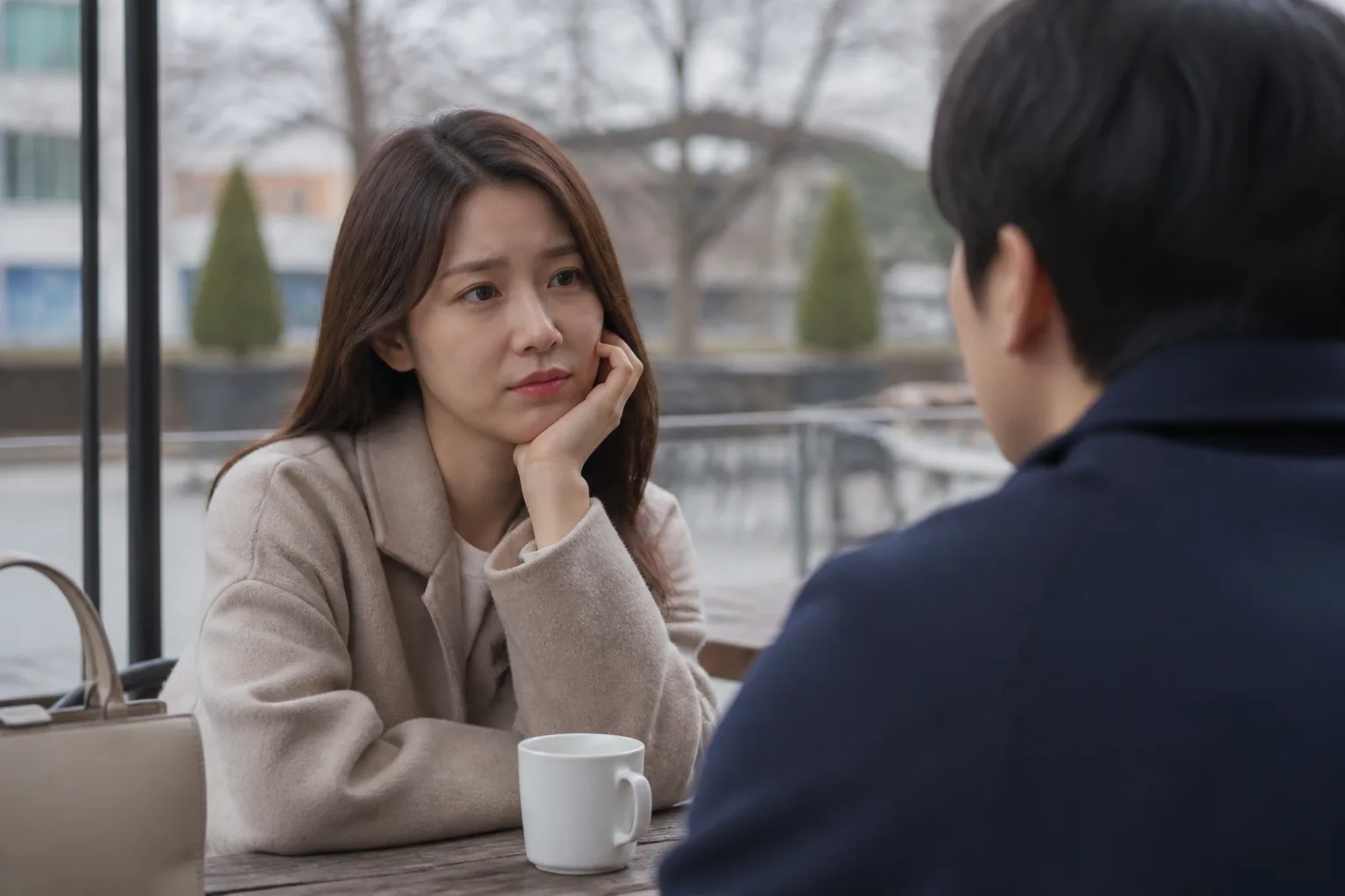 次のデートを丁寧に断る女性