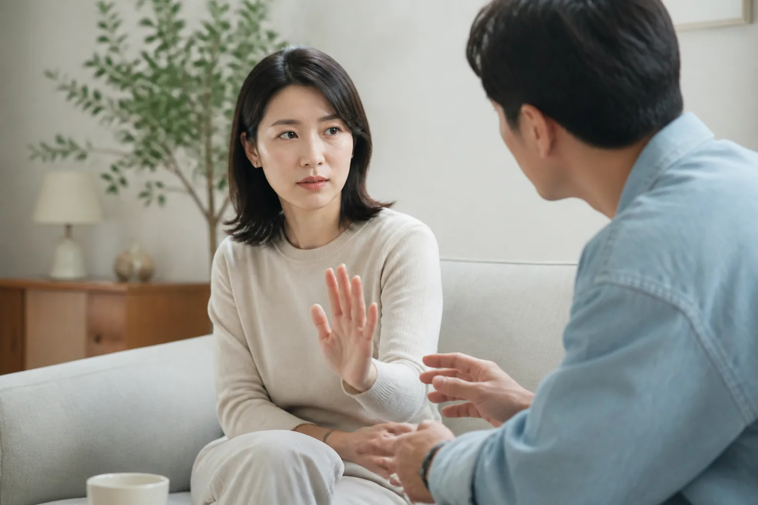 술 마신 다음 날, 그날 기억이 흐릿해서 불안할 때 상황을 일상 공간에서 차분히 마주하는 한국 성인들의 자연스러운 모습